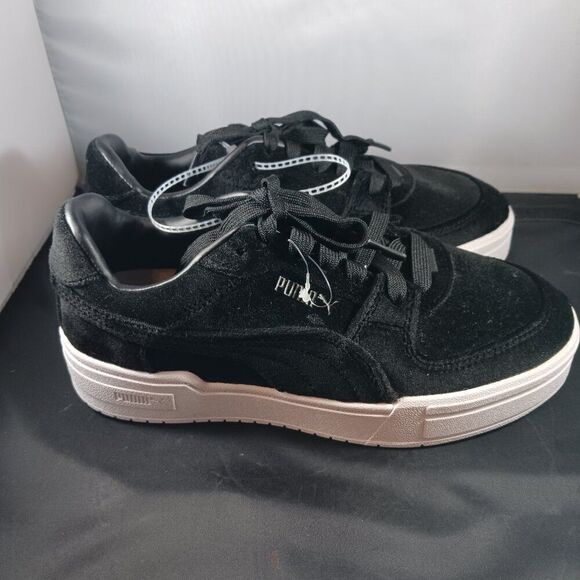PUMA Men's size 6.5M Ca Pro Velour Lace Up Sneakers Shoes Casual - Black - Picture 1 of 10